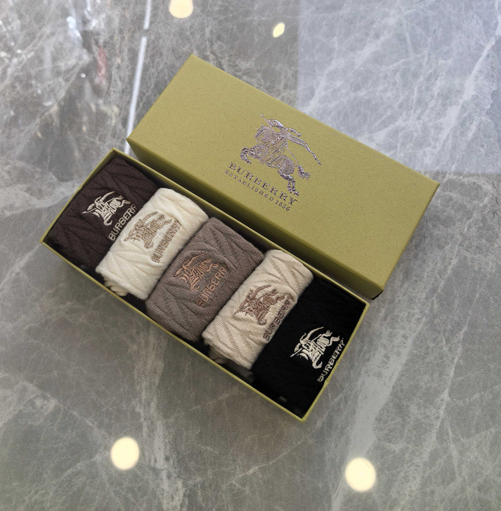Burberry Short Socks - 5-Pair Pack