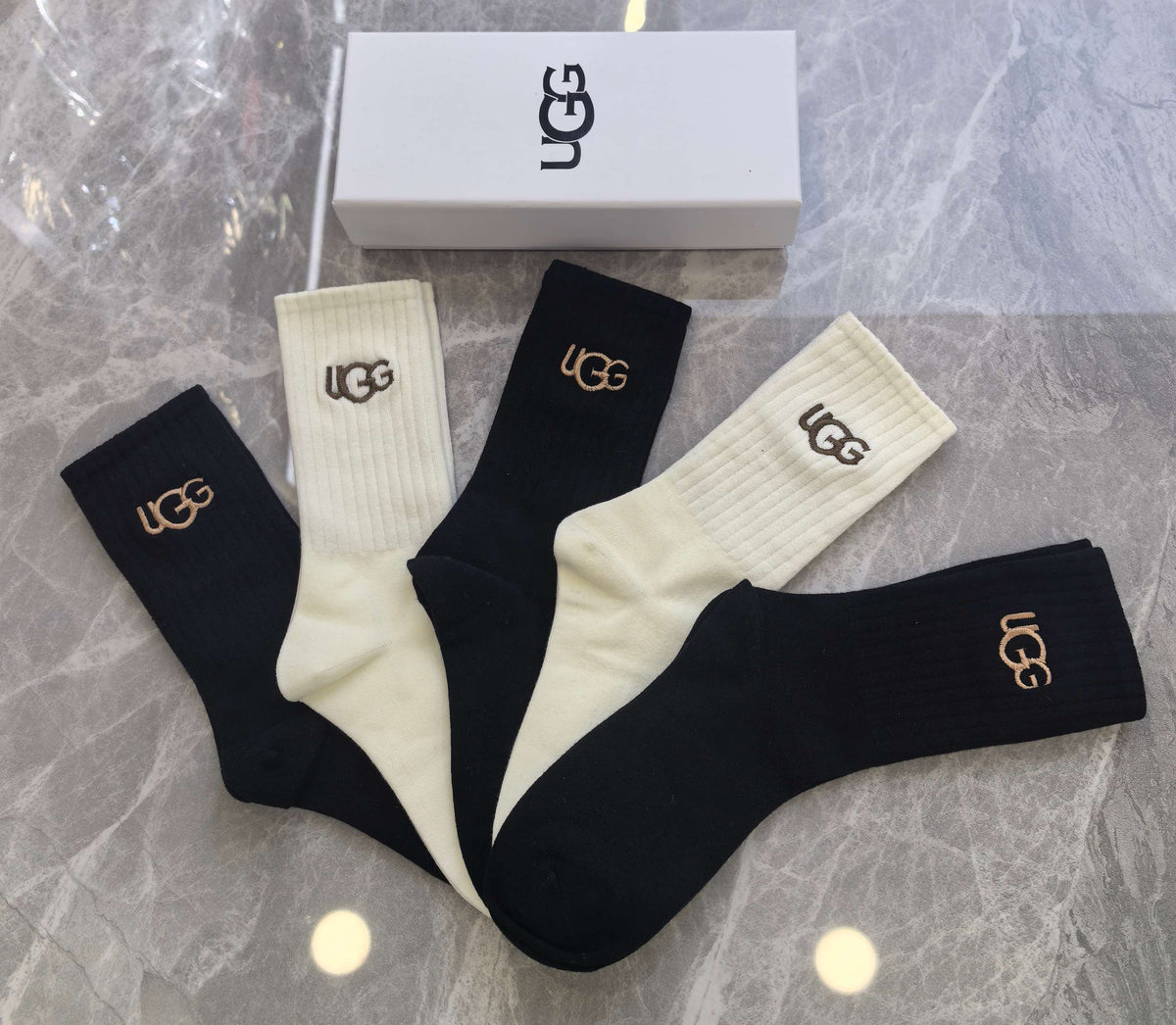 Cotton Short Socks - 5-Pair Pack