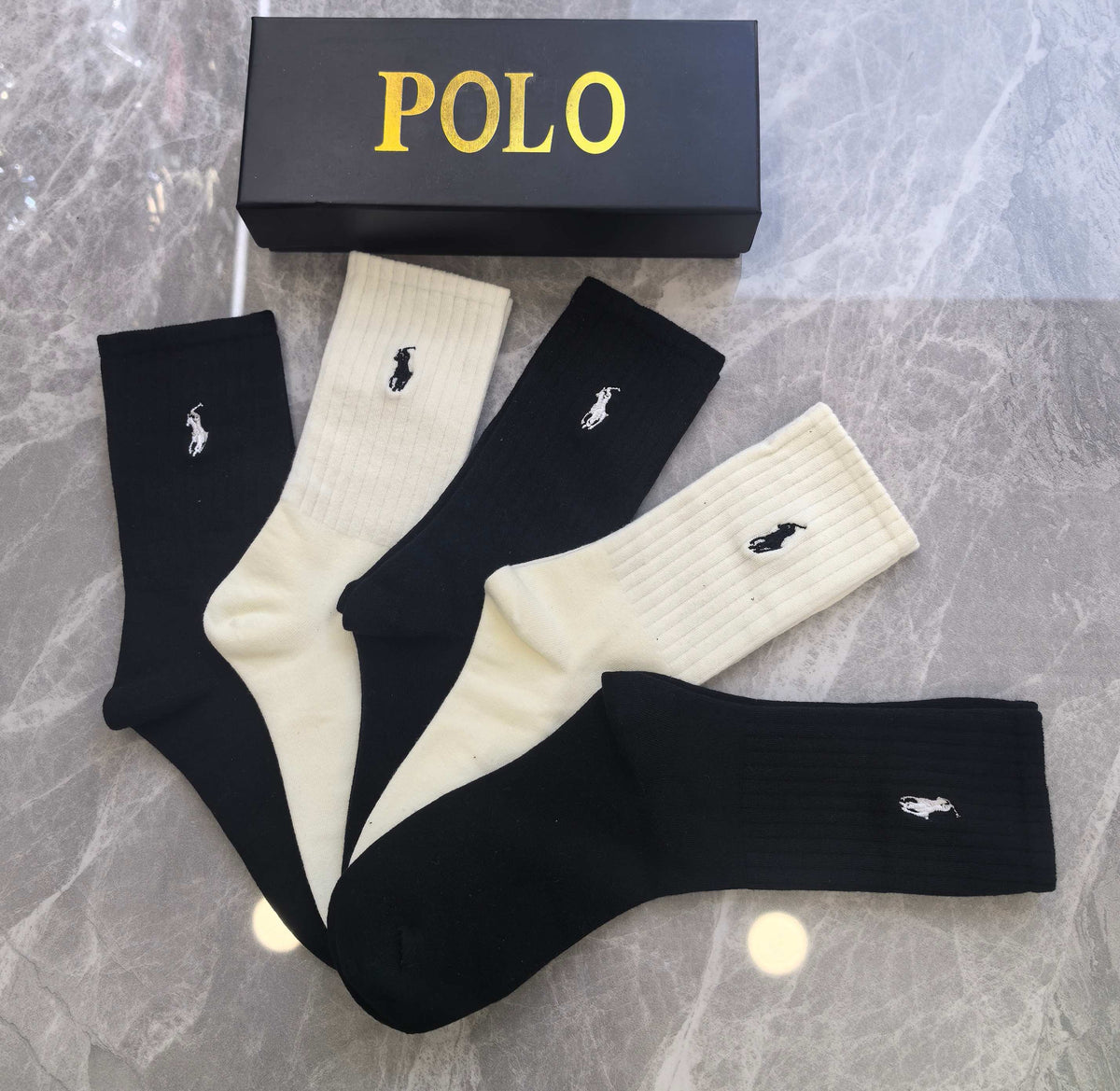Cotton Short Socks - 5-Pair Pack