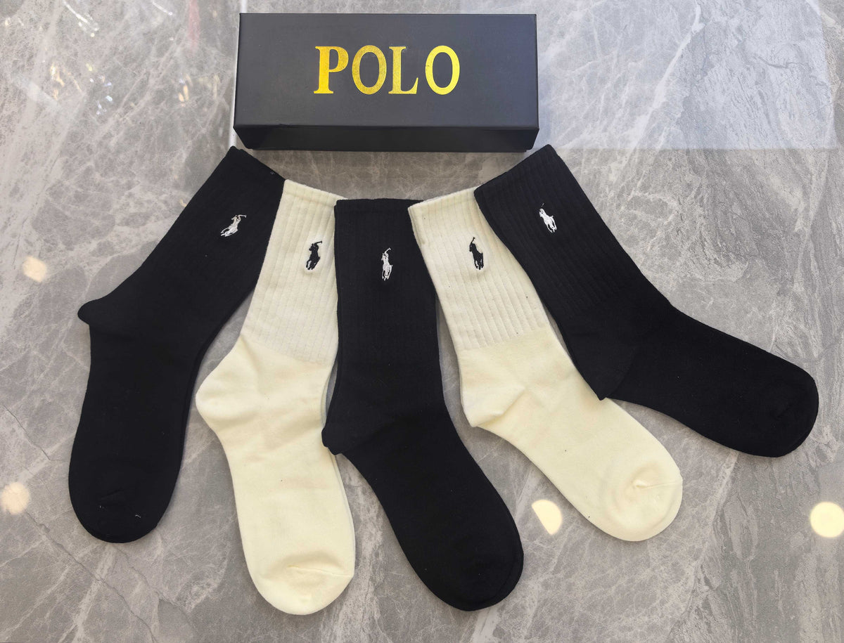 Cotton Short Socks - 5-Pair Pack