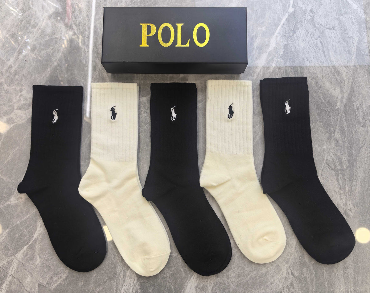 Cotton Short Socks - 5-Pair Pack