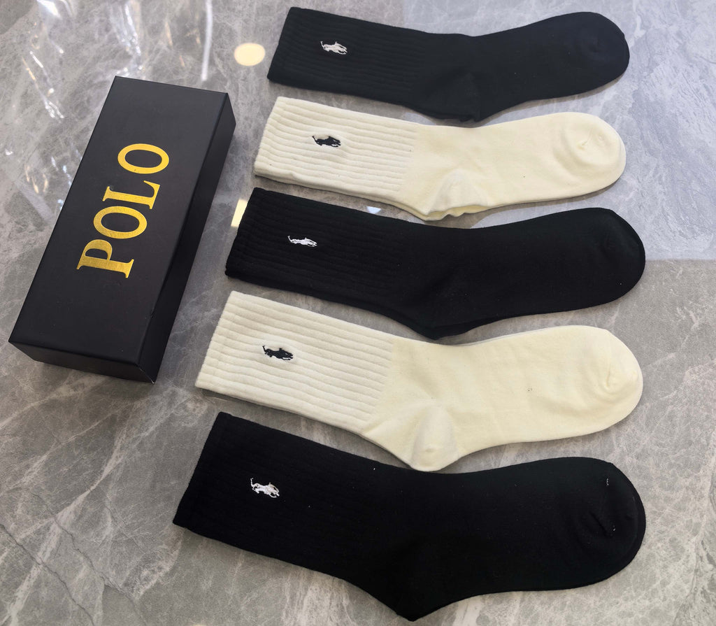 Cotton Short Socks - 5-Pair Pack