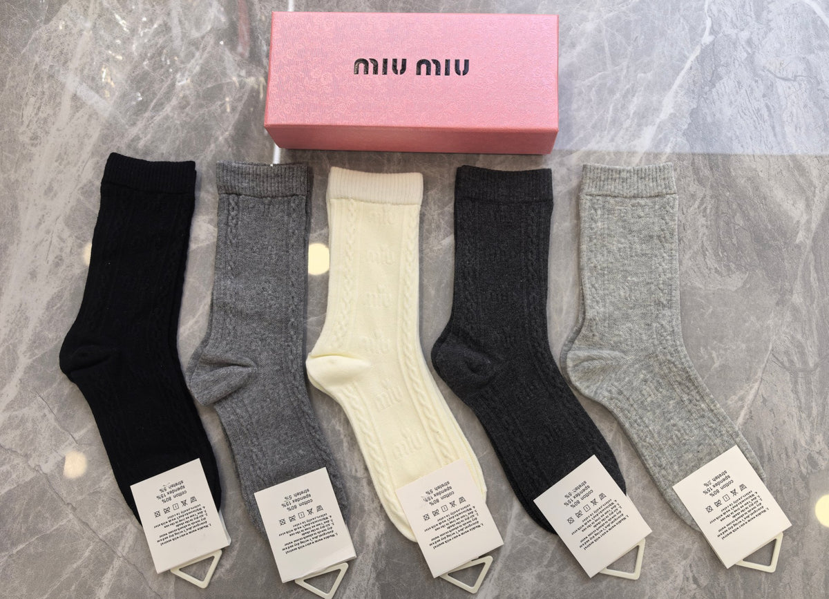 Cotton Short Socks - 5-Pair Pack