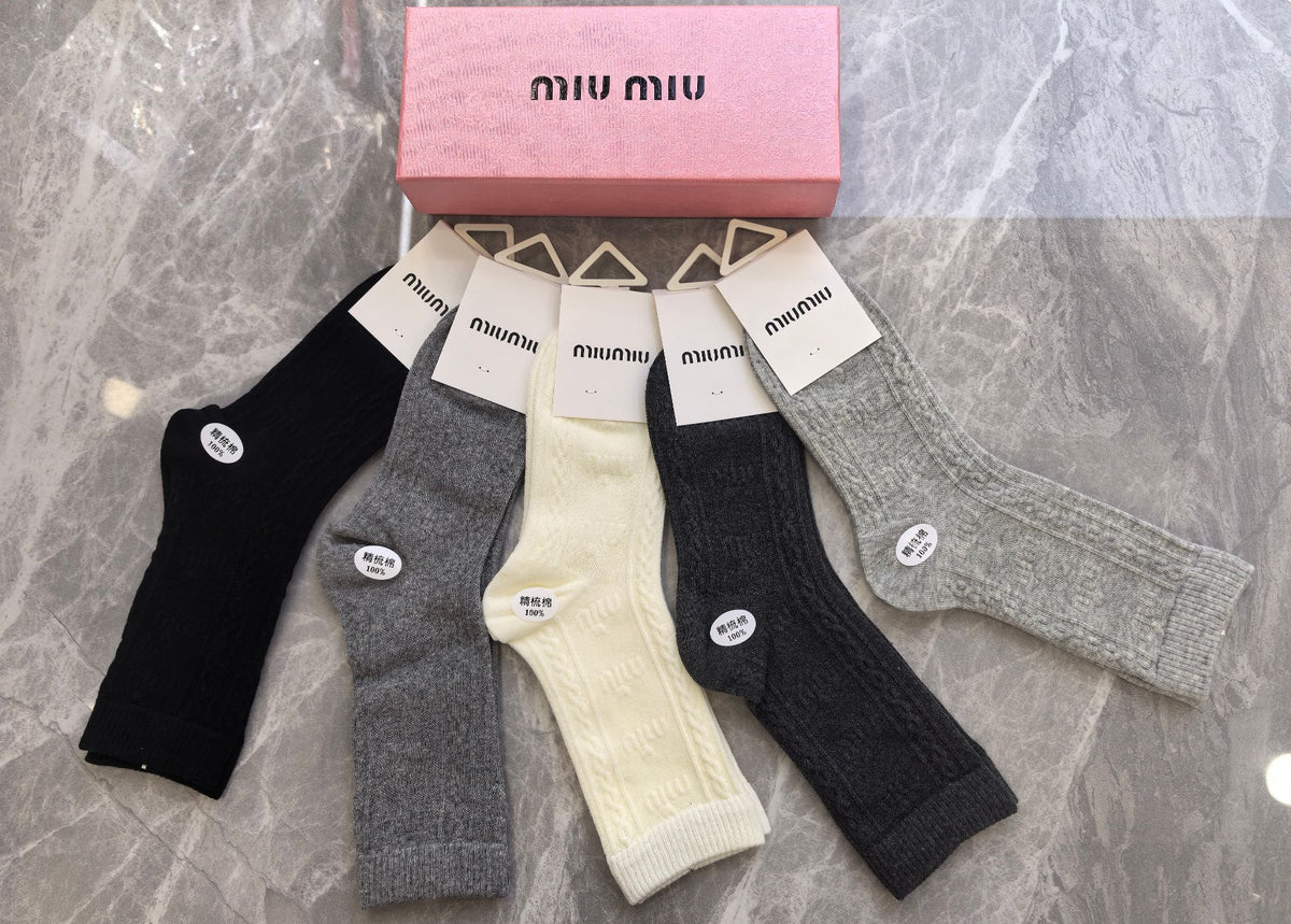 Cotton Short Socks - 5-Pair Pack