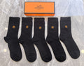 Hermes Crew Socks - 5-Pair Pack