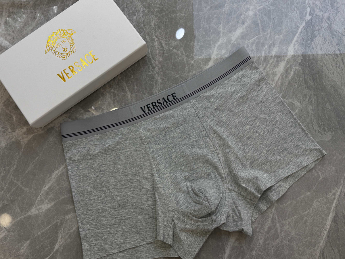 Versace Cotton Men's Boxer Briefs - 3-Piece Box