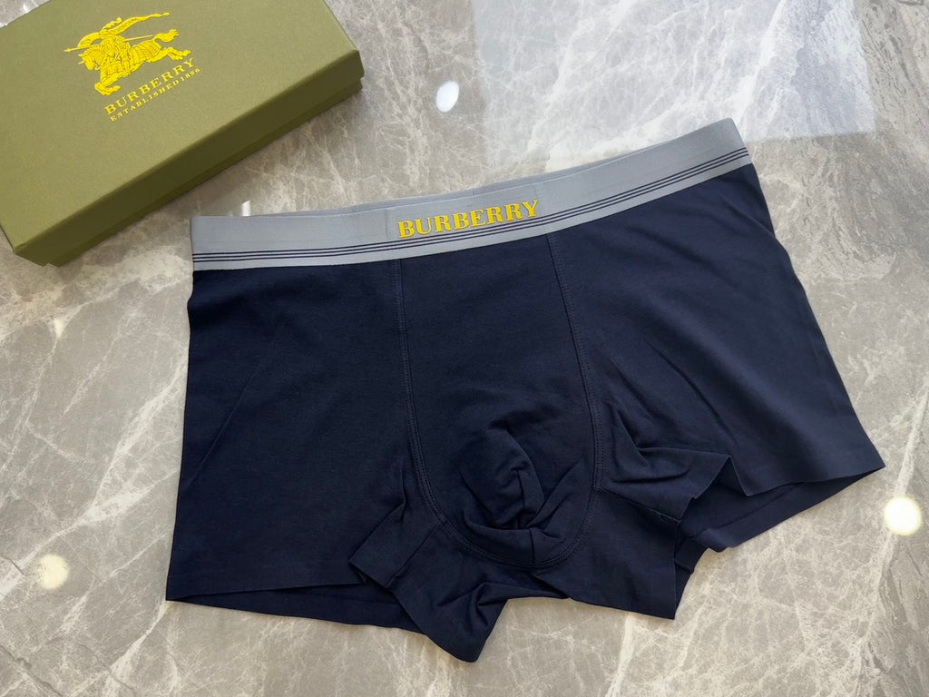 Burberry Cotton Men's Boxer Briefs - 3-Piece Box