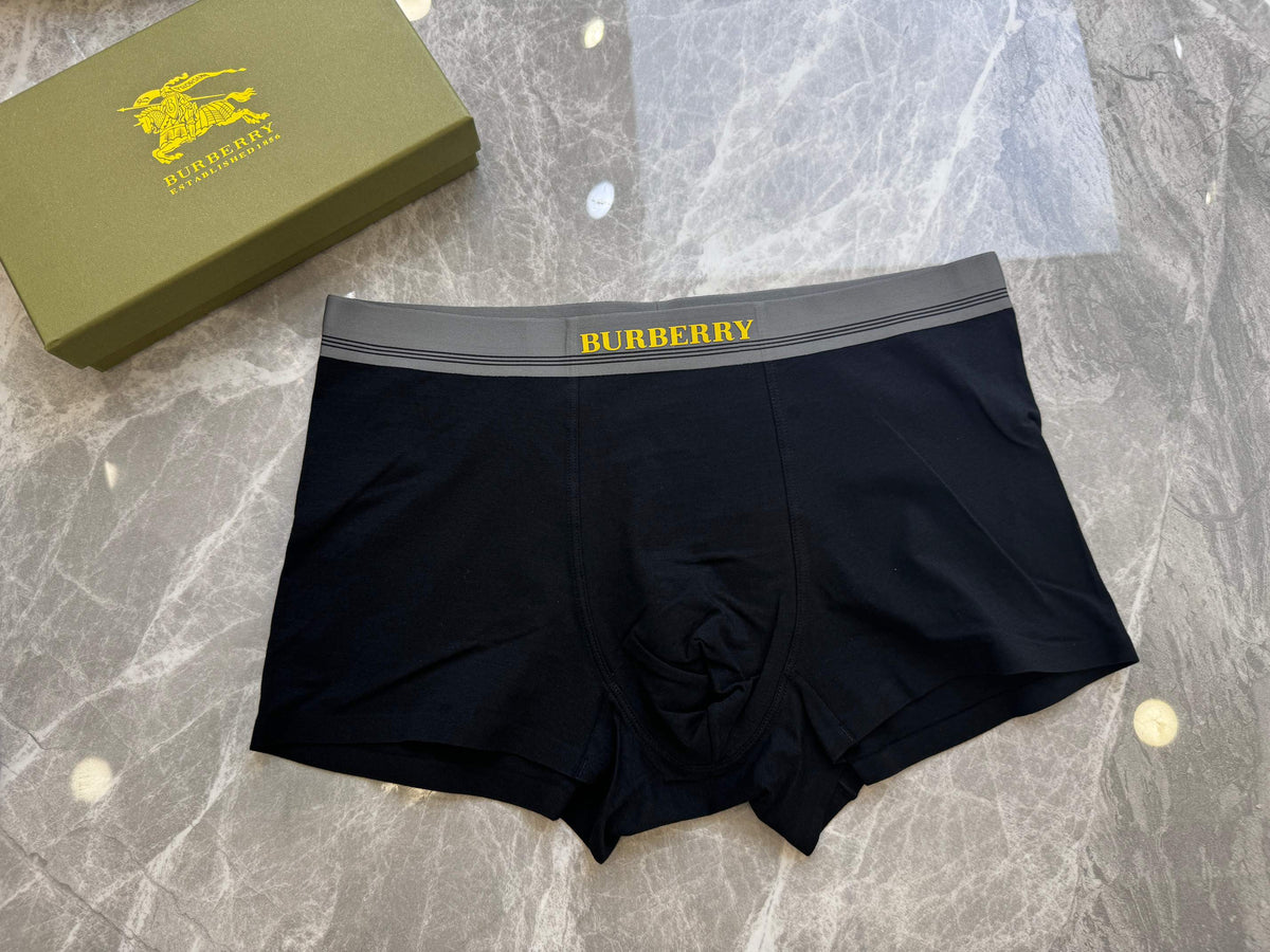 Burberry Cotton Men's Boxer Briefs - 3-Piece Box