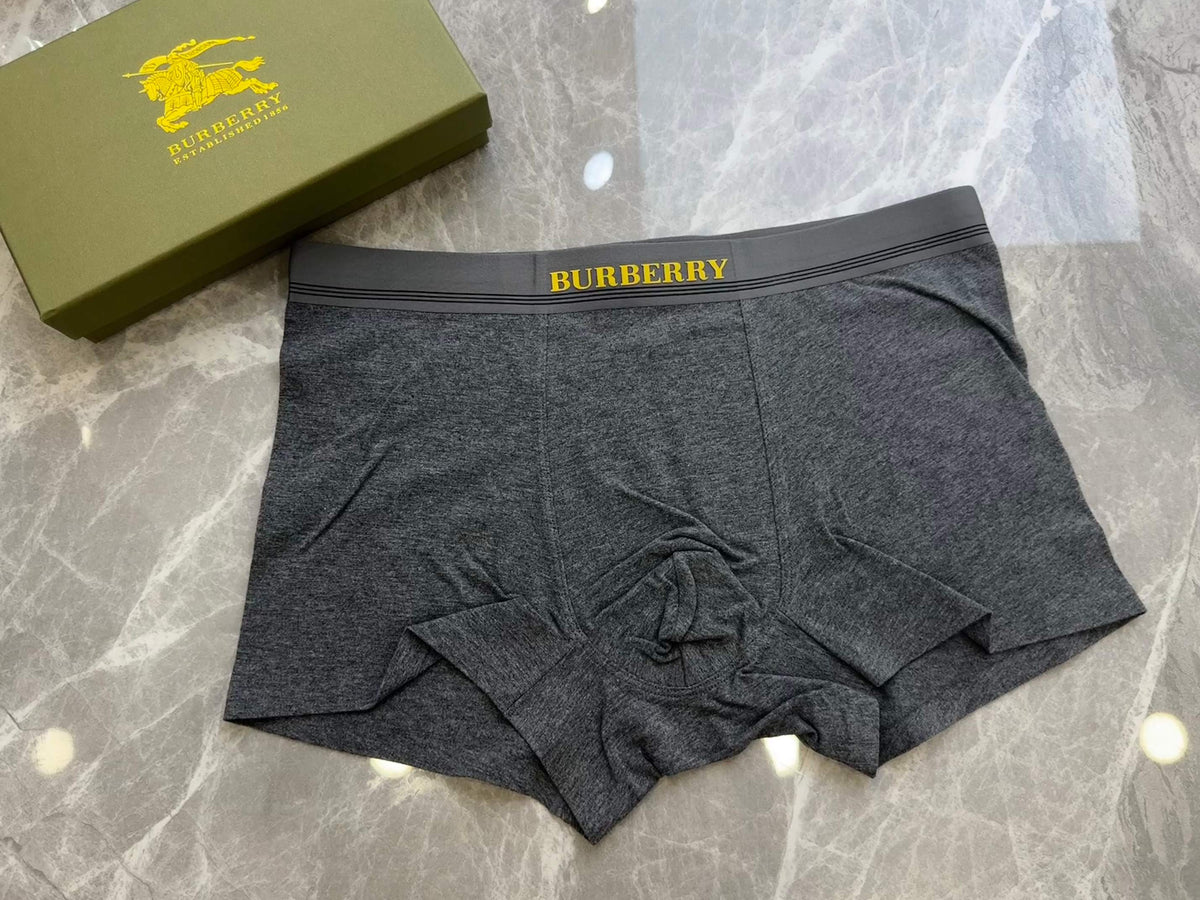 Burberry Cotton Men's Boxer Briefs - 3-Piece Box