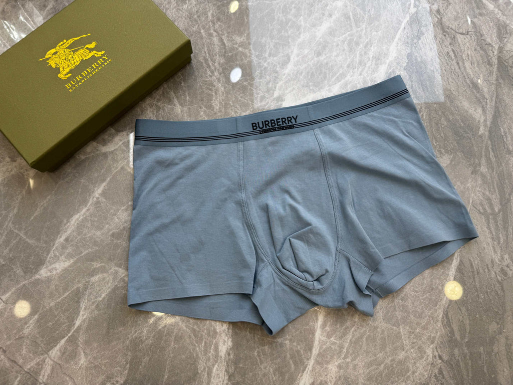 Burberry Cotton Men's Boxer Briefs - 3-Piece Box