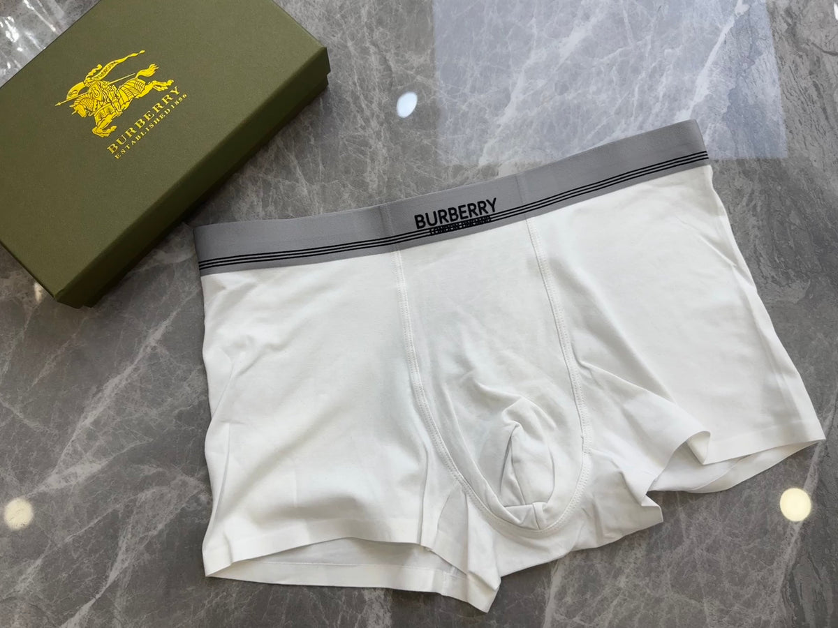 Burberry Cotton Men's Boxer Briefs - 3-Piece Box