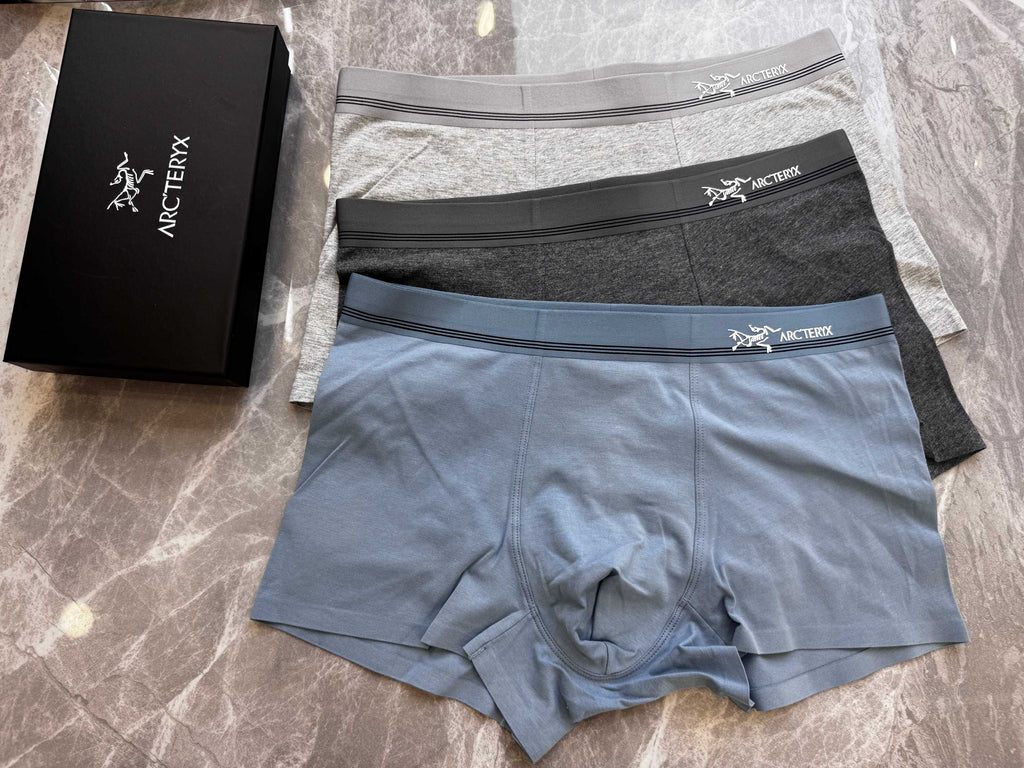 Arc'teryx Cotton Men's Boxer Briefs - 3-Piece Box