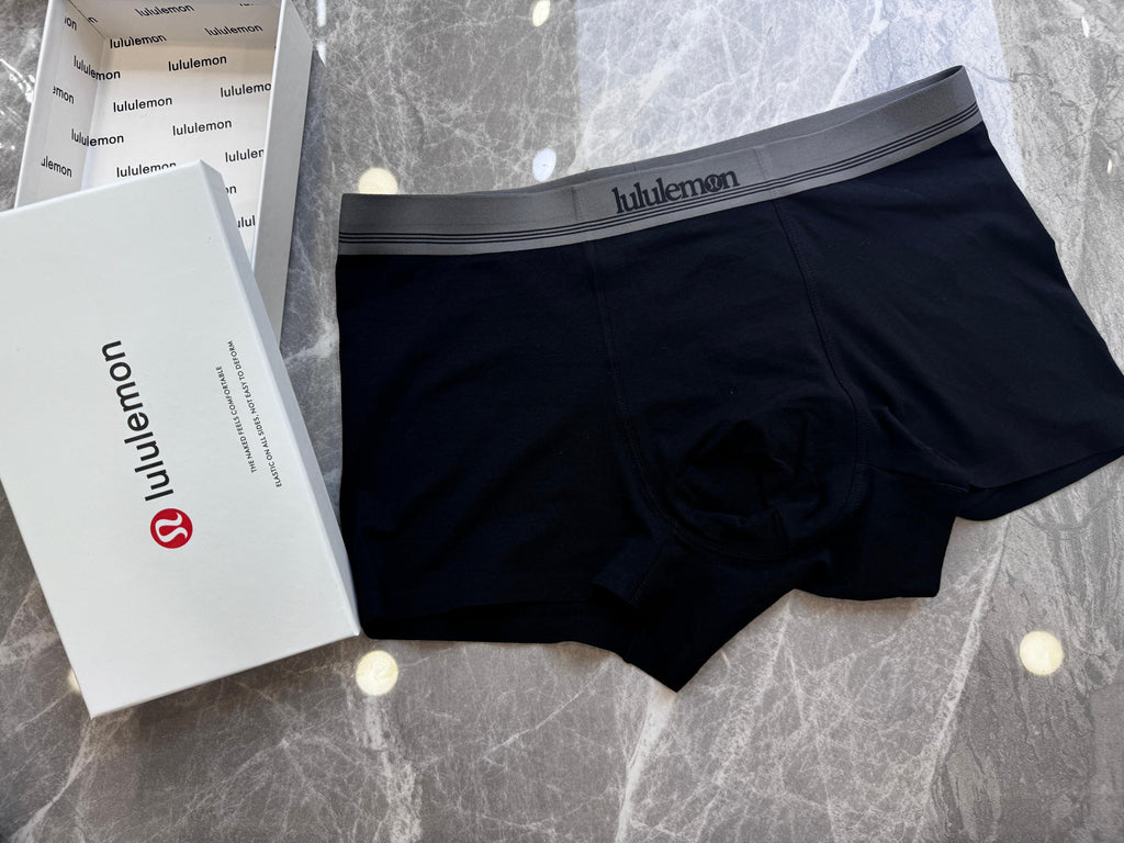 Cotton Men's Boxer Briefs - 3-Piece Box