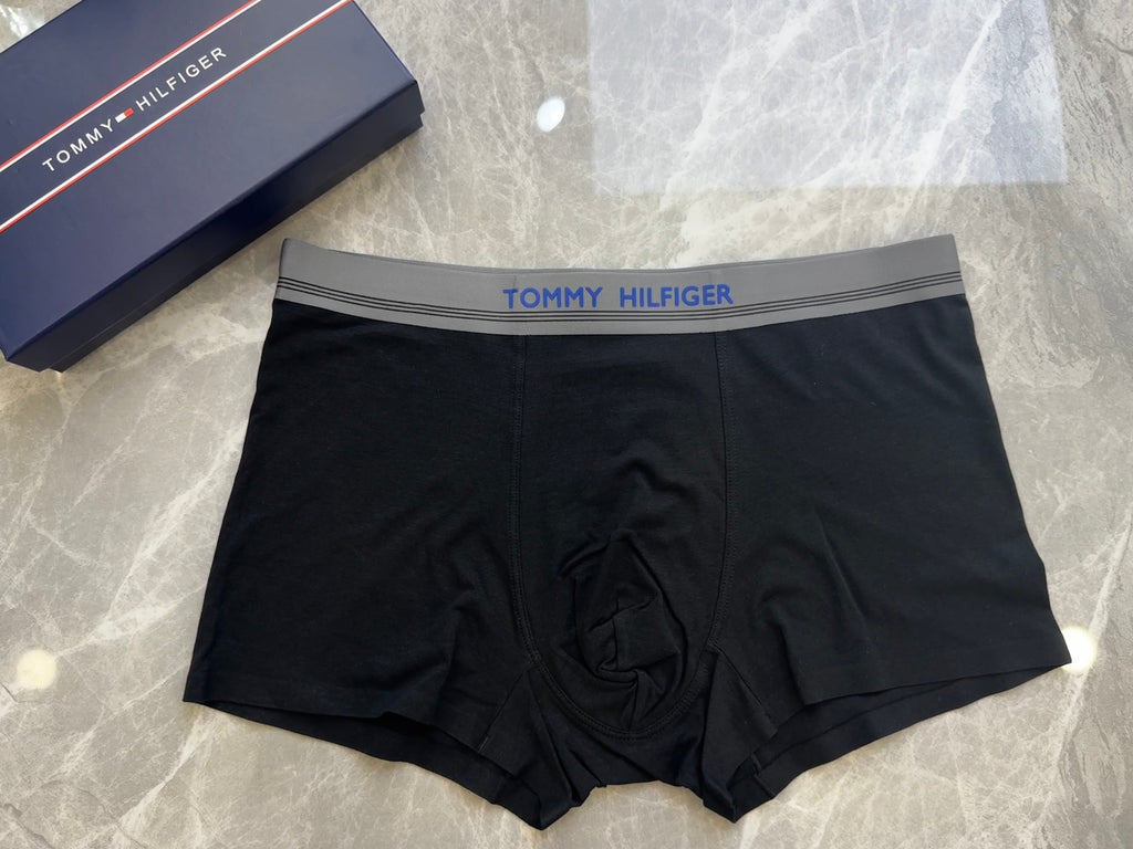 Tommy Hilfiger Cotton Men's Boxer Briefs - 3-Piece Box