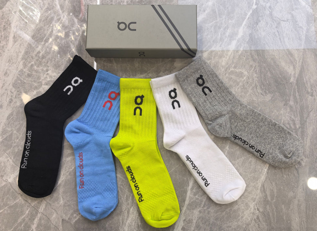 Cotton Crew Socks - 5-Pair Pack
