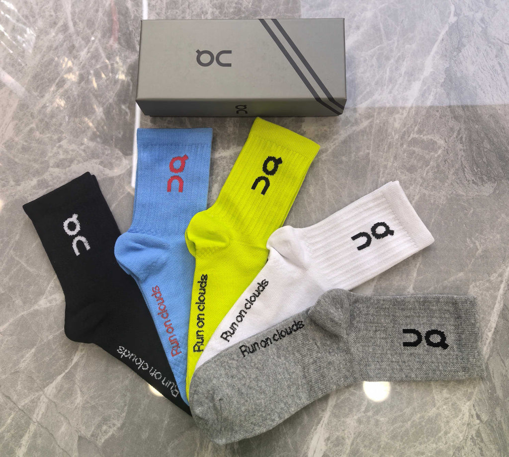 Cotton Crew Socks - 5-Pair Pack