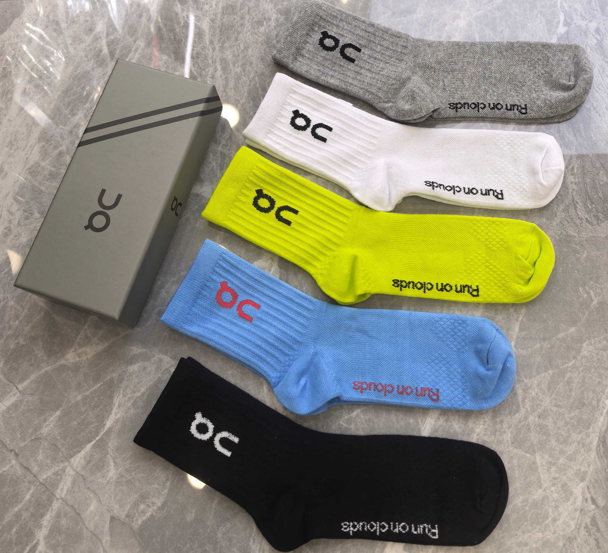 Cotton Crew Socks - 5-Pair Pack