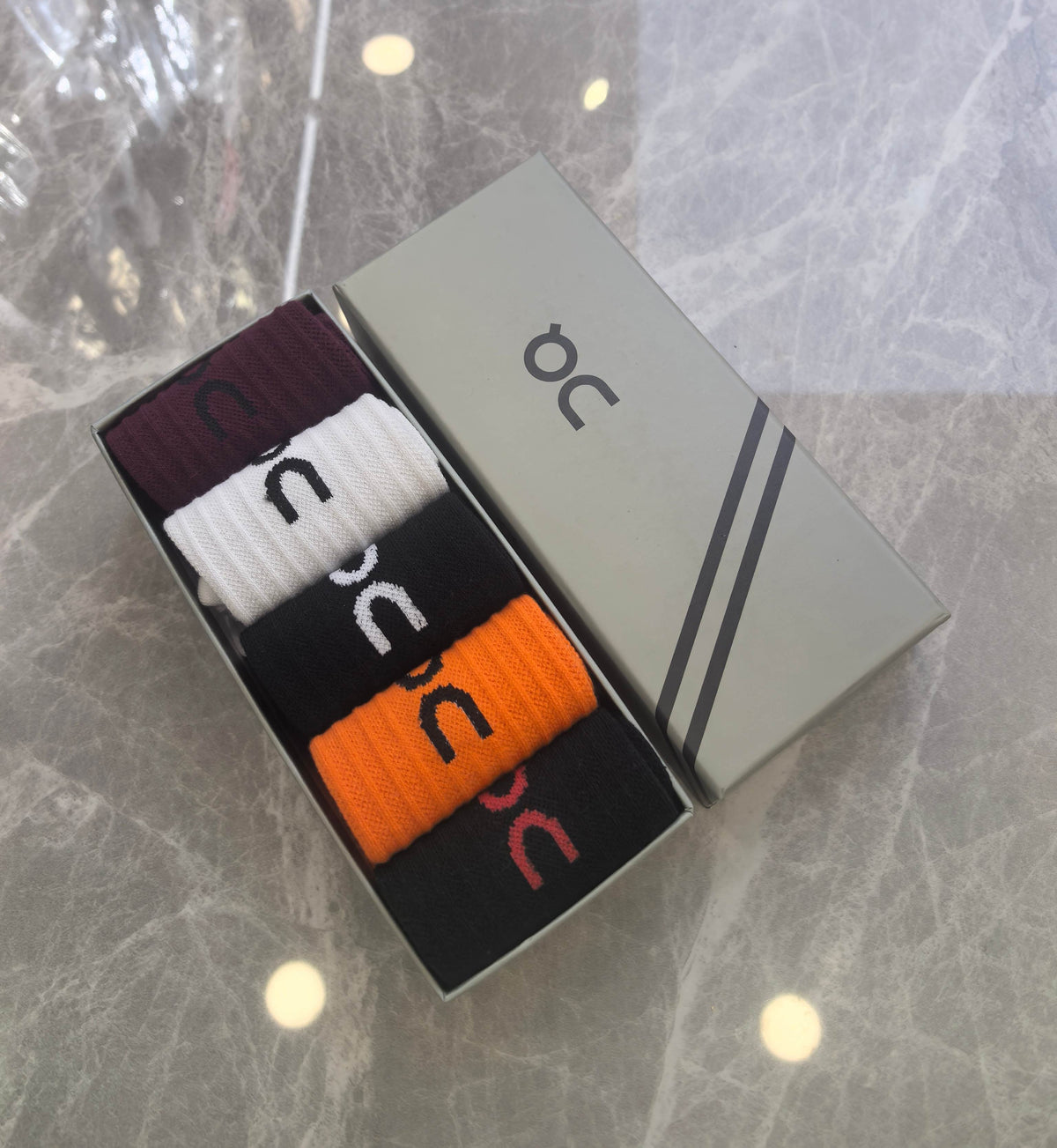 On Cotton Men's Boxer Briefs - 5-Piece Box