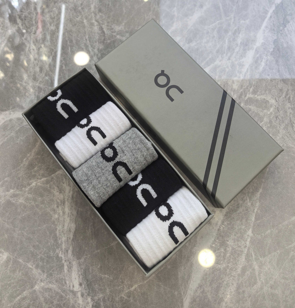 On Cotton Socks - 5-Pair Pack