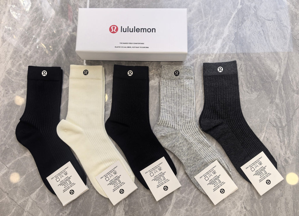 Lululemon Cotton Crew Socks