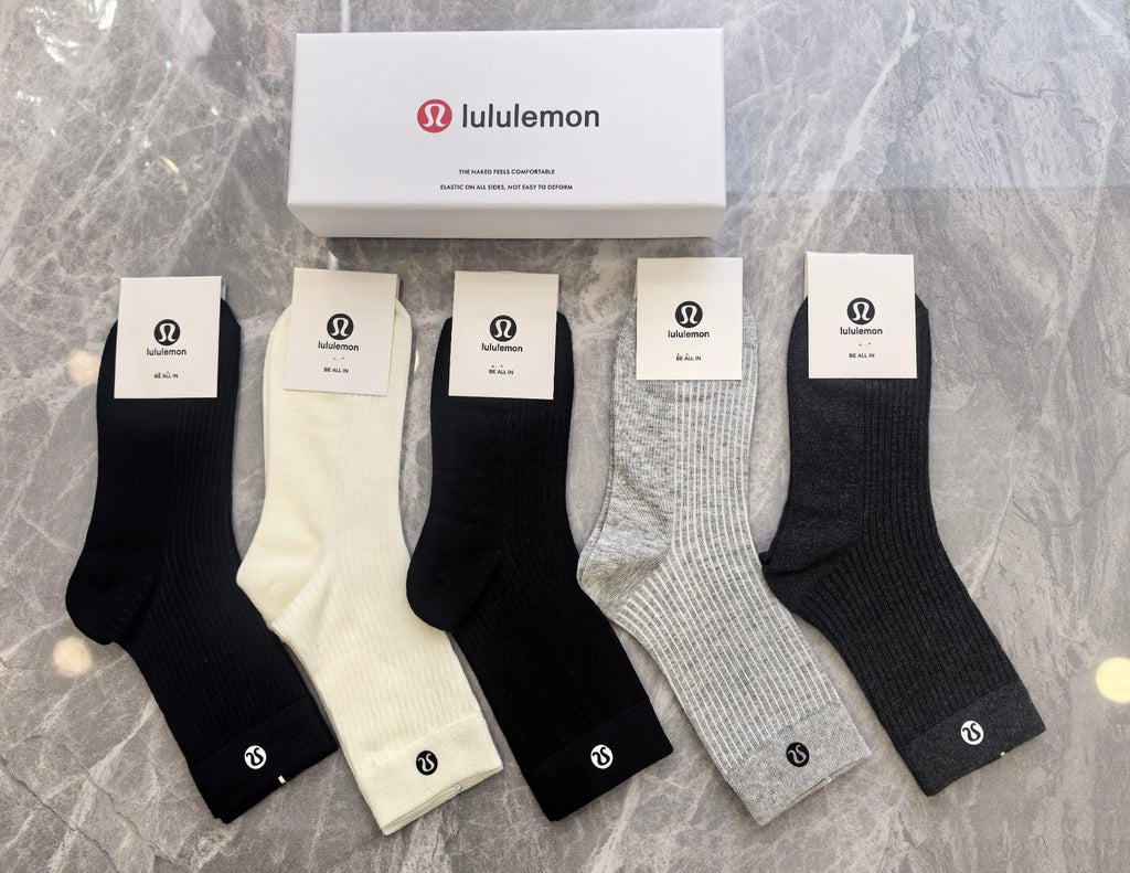Lululemon Cotton Crew Socks