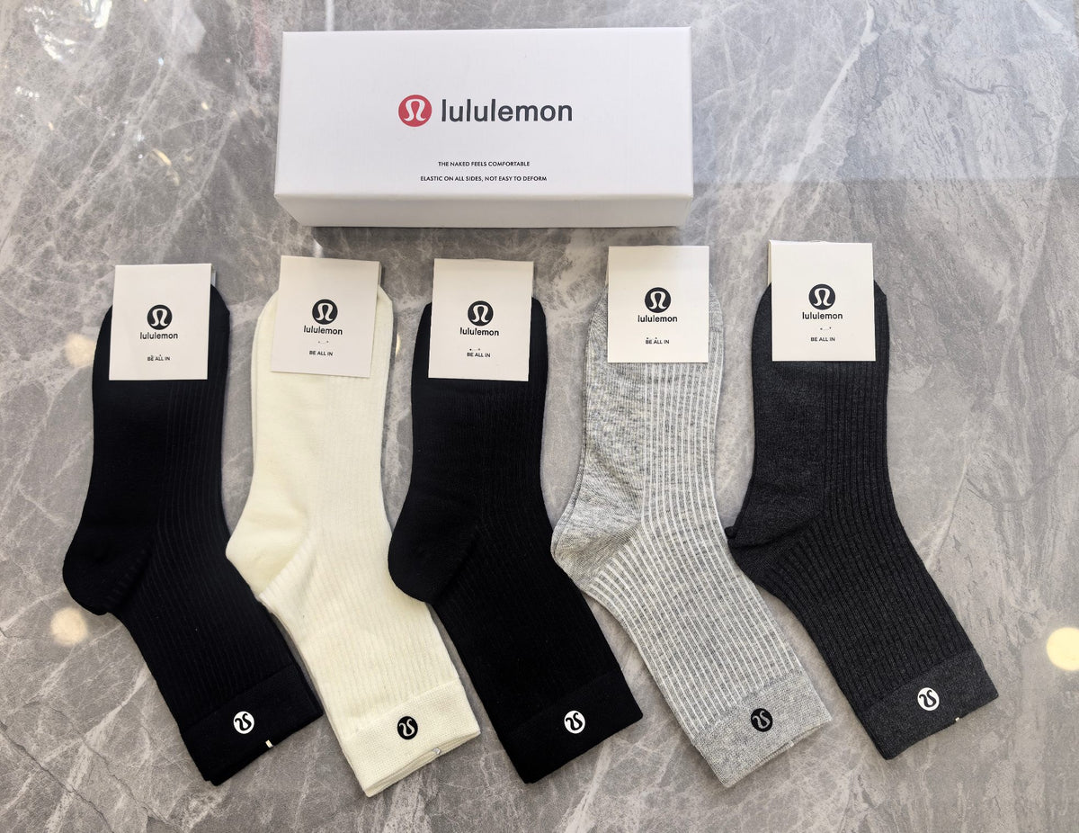 Lululemon Cotton Crew Socks