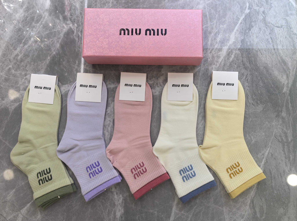 Cotton Short Socks - 5-Pair Pack