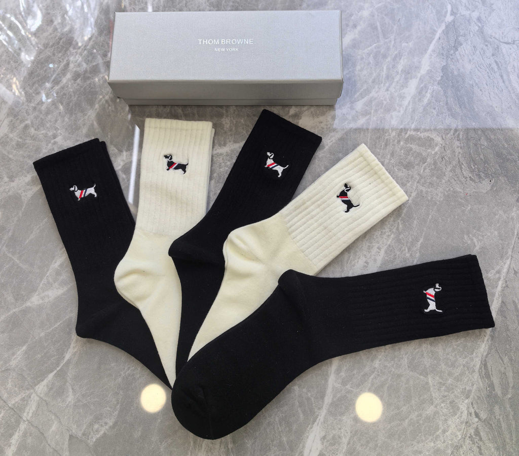 Cotton Short Socks - 5-Pair Pack