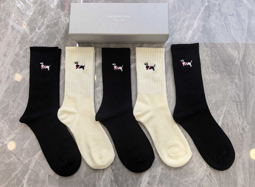 Cotton Short Socks - 5-Pair Pack