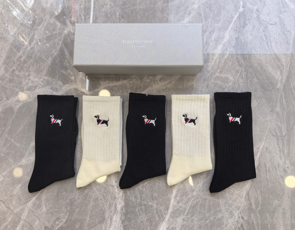 Cotton Short Socks - 5-Pair Pack