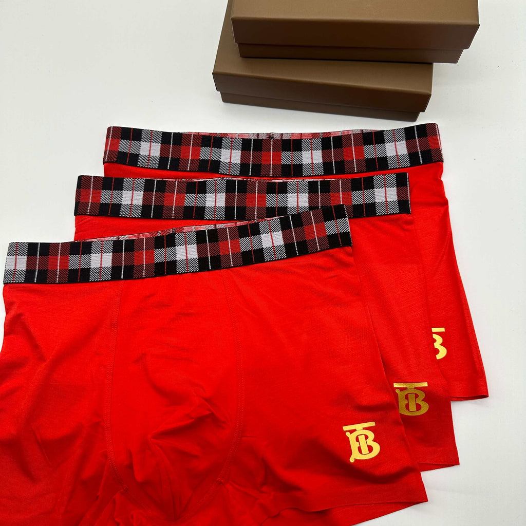 Burberry Modal Men's Boxer Briefs - 3-Piece Box