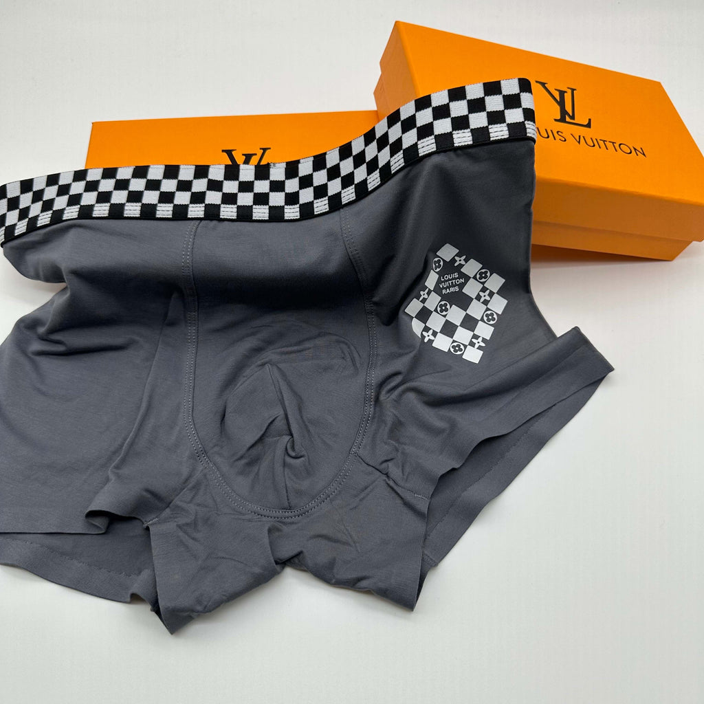 Louis Vuitton Modal Breathable Seamless Men's Boxer Briefs – 3-Pack