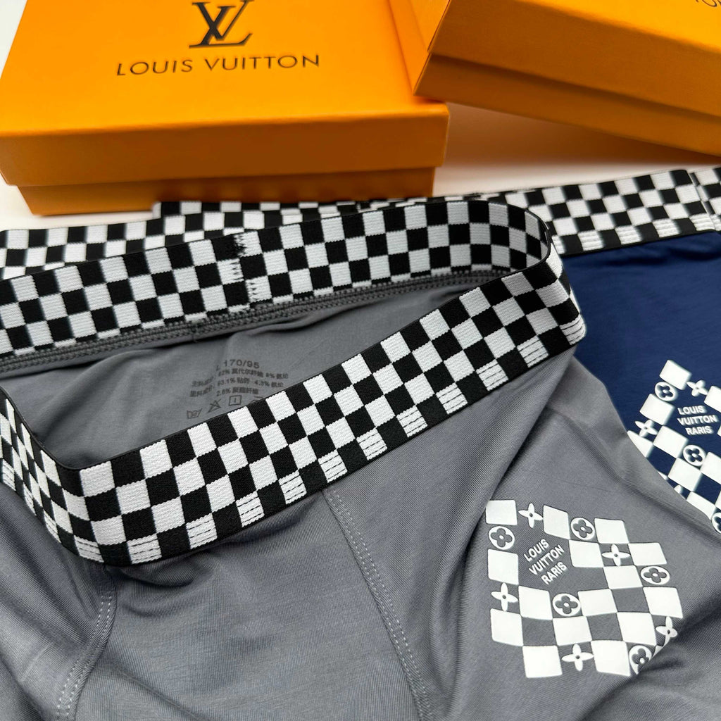 Louis Vuitton Modal Breathable Seamless Men's Boxer Briefs – 3-Pack