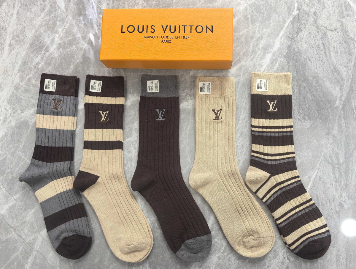 Cotton Short Socks - 5-Pair Pack