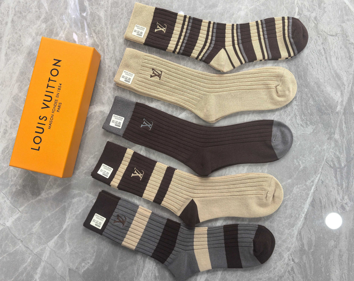 Cotton Short Socks - 5-Pair Pack
