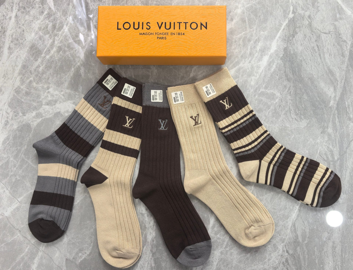 Cotton Short Socks - 5-Pair Pack