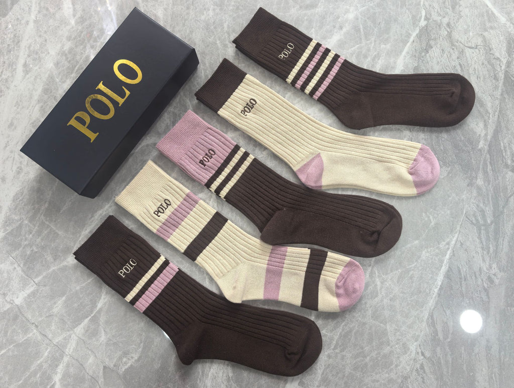 Cotton Short Socks - 5-Pair Pack