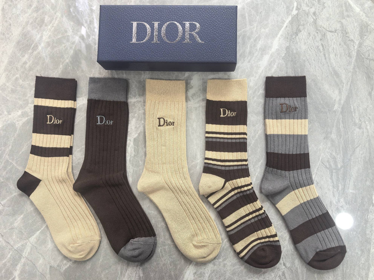 Cotton Short Socks - 5-Pair Pack