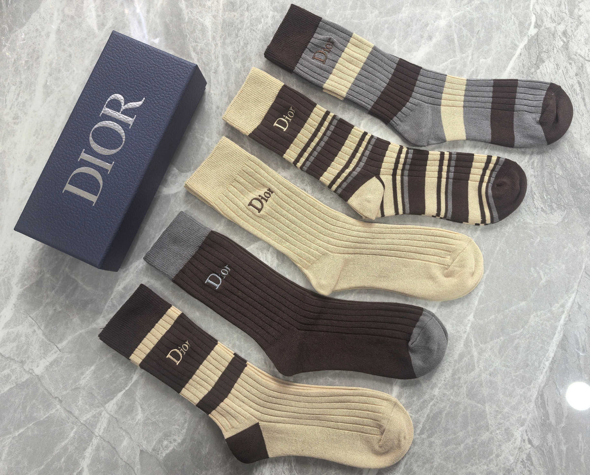 Cotton Short Socks - 5-Pair Pack