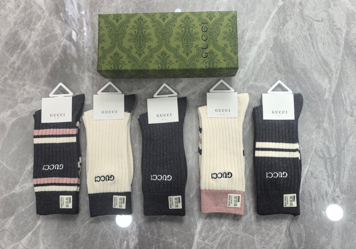 Cotton Short Socks - 5-Pair Pack