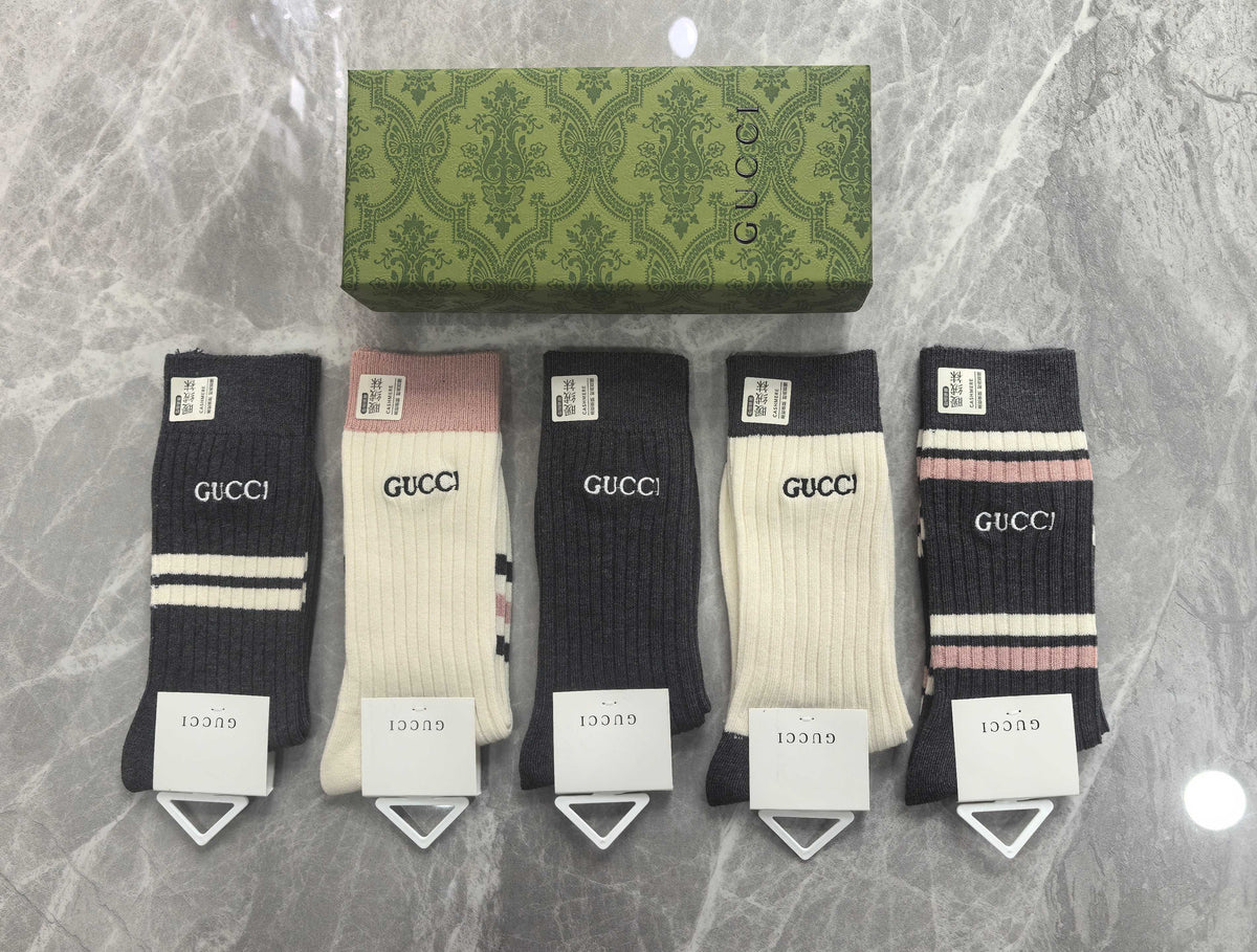 Cotton Short Socks - 5-Pair Pack