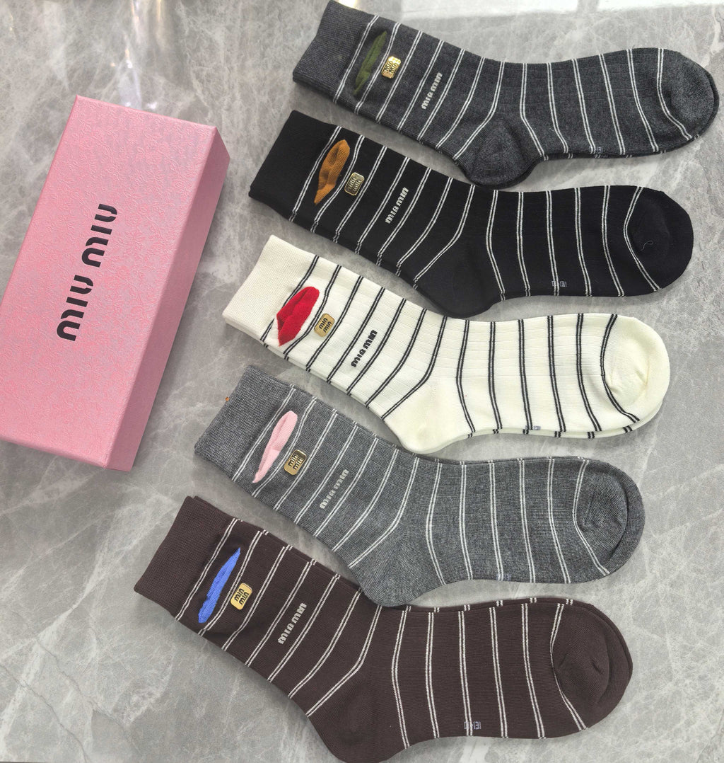 Cotton Short Socks - 5-Pair Pack