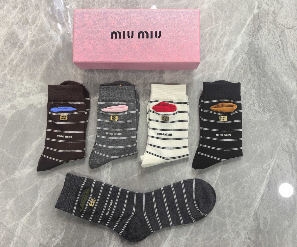 Cotton Short Socks - 5-Pair Pack