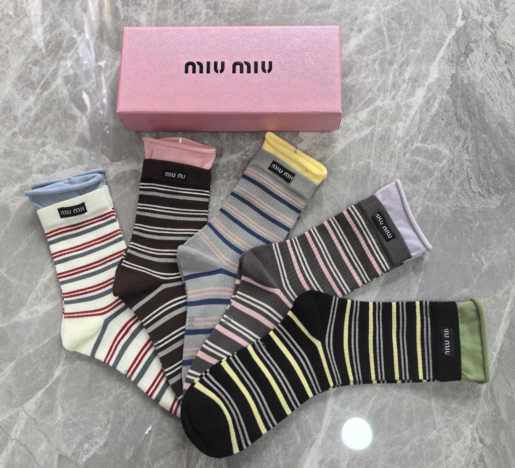 Cotton Short Socks - 5-Pair Pack