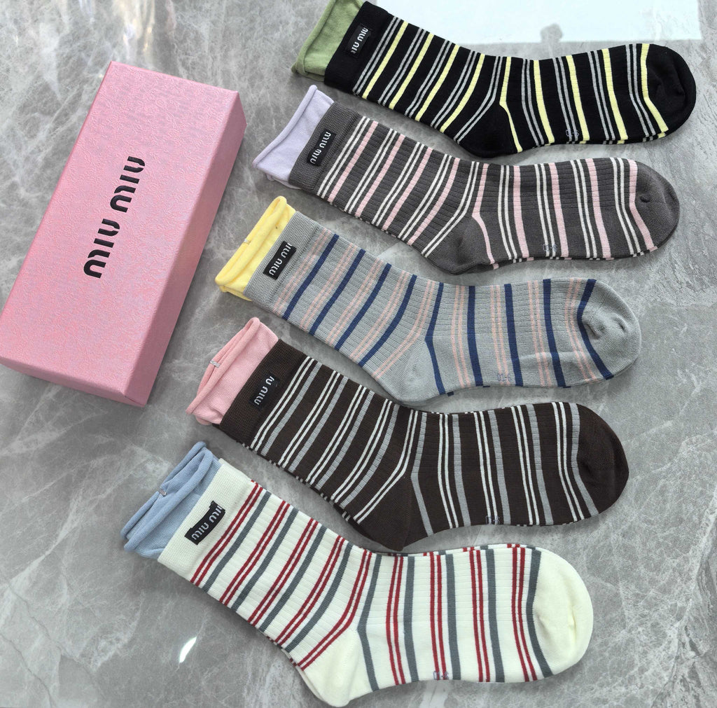 Cotton Short Socks - 5-Pair Pack