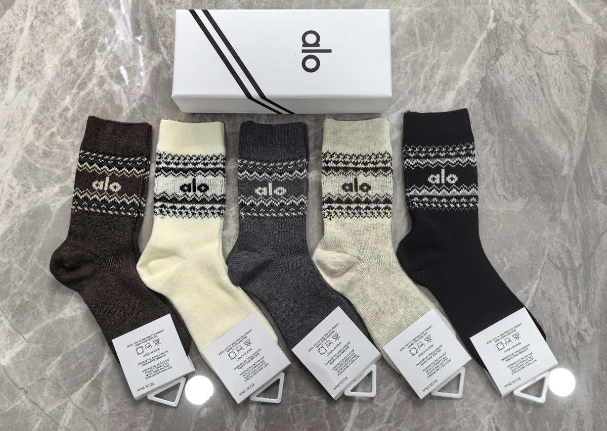 Alo Cotton Short Socks