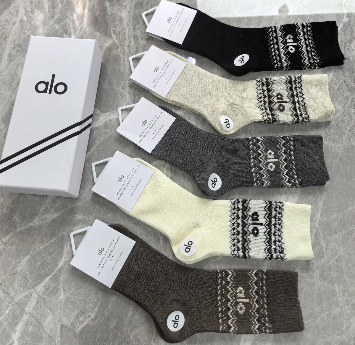 Alo Cotton Short Socks