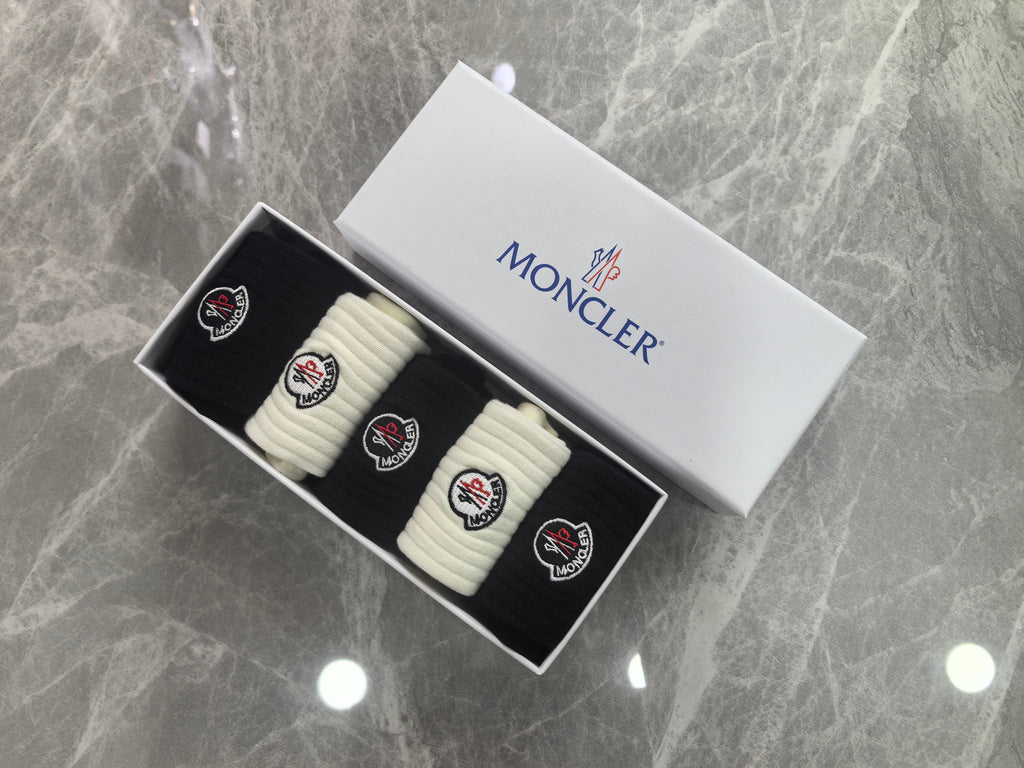 Moncler Cotton Socks - 5-Pair Set