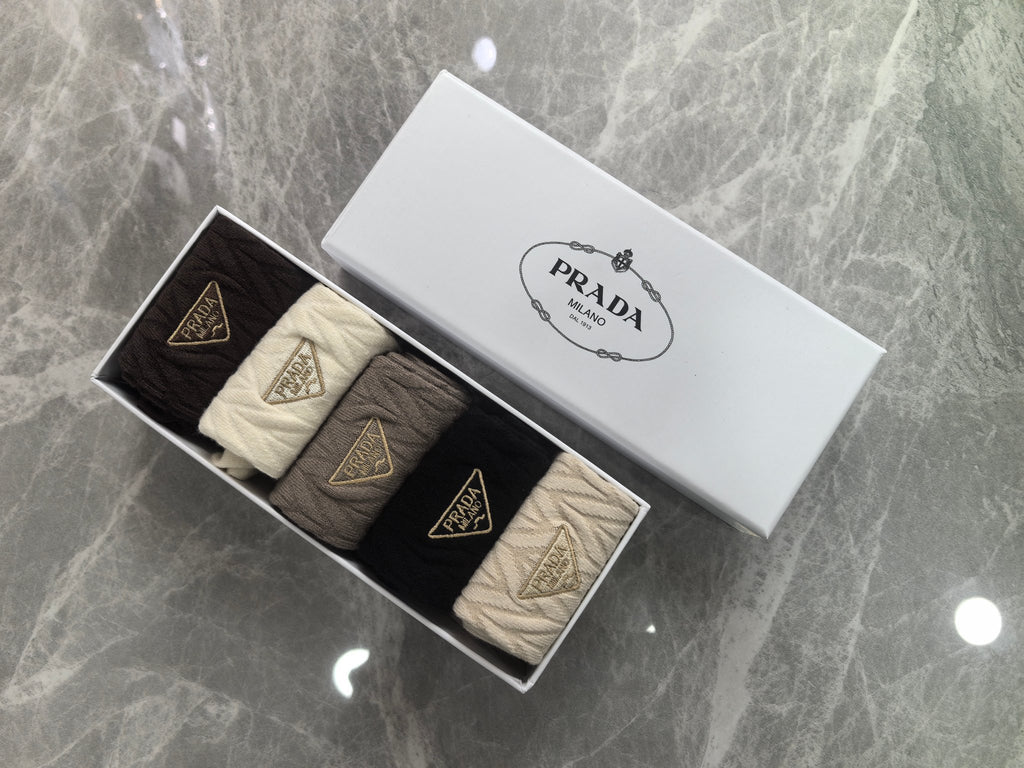 Prada Short Socks - 5-Pair Pack