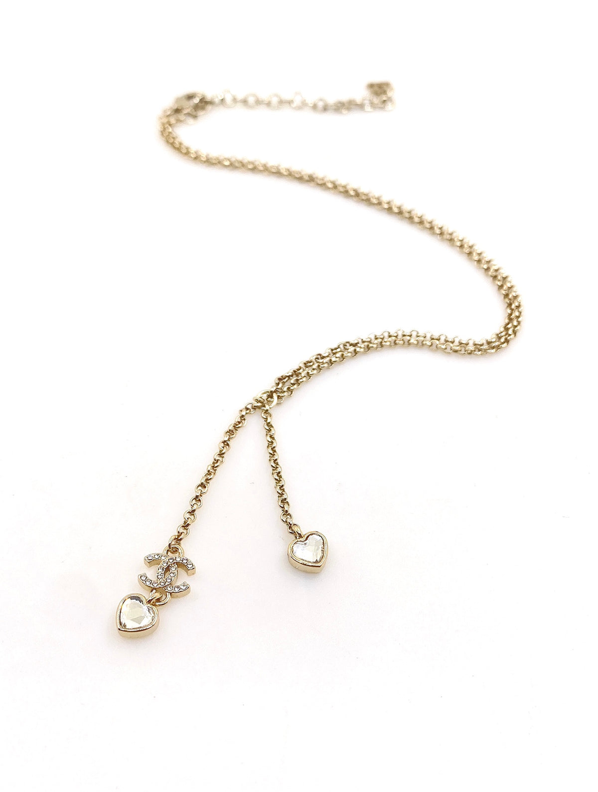 Heart Crystal-Accent Pendant Necklace main product view